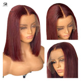 Bob Straight 13x4 Lace Front Human Hair Wig